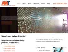 Tablet Screenshot of andresmobiletinting.com.au
